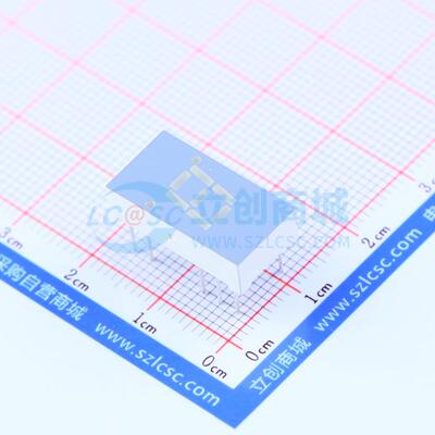 1位0.3英寸红色数码管 共阴极ELS-321SURWA/S530-A3 DIP-10可开票