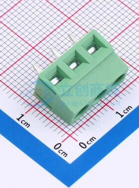 BX-DG27V-5.0-3P螺钉式接线端子5mm 1x3P直插绿色