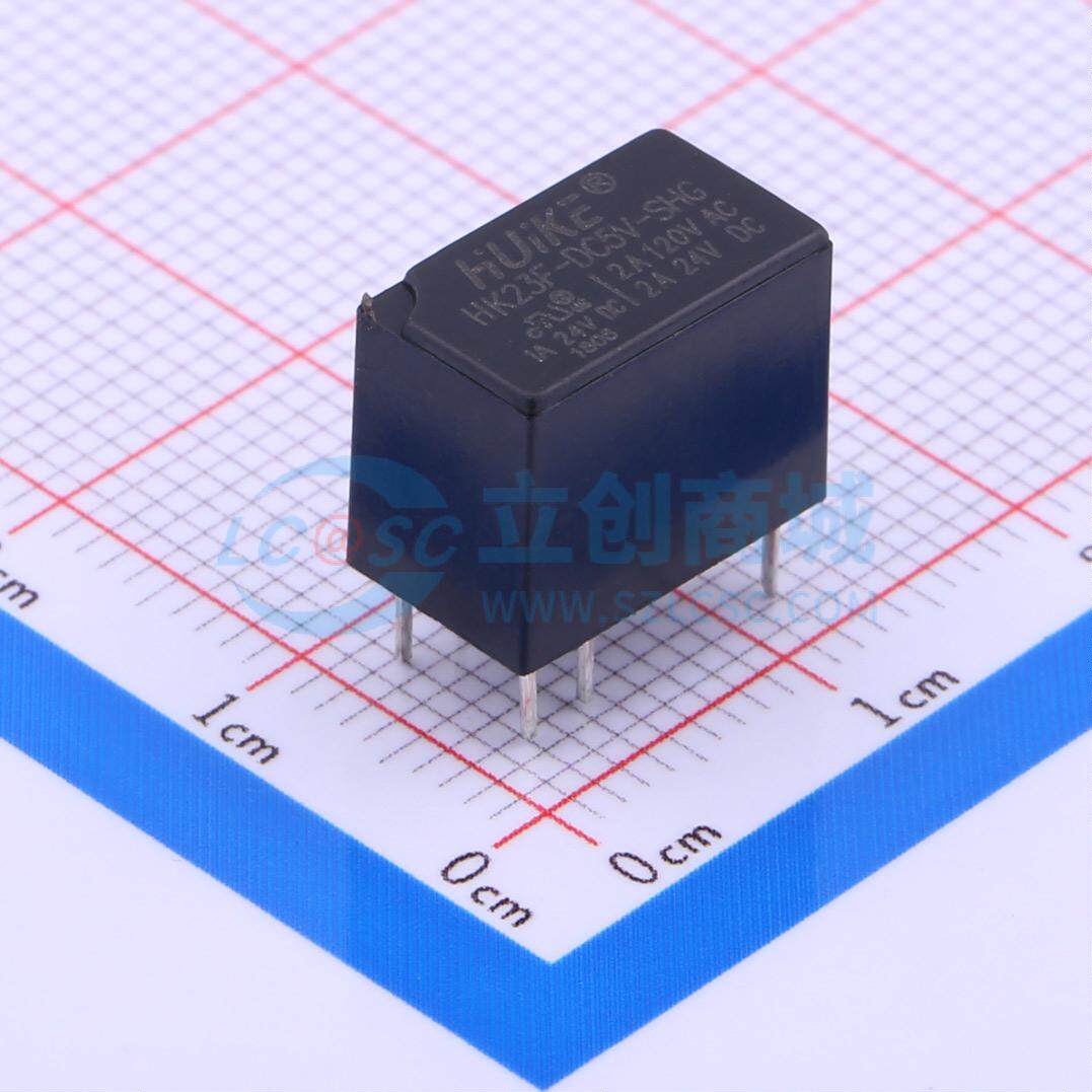全新正品HK23F-DC5V-SHG DIP,7.5x12.5mm 功率继电器配套 质量保