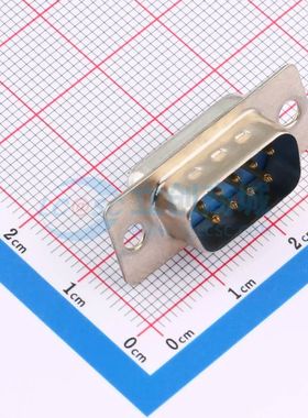 DB-9P扁针蓝色 - D-Sub/VGA连接器可开票