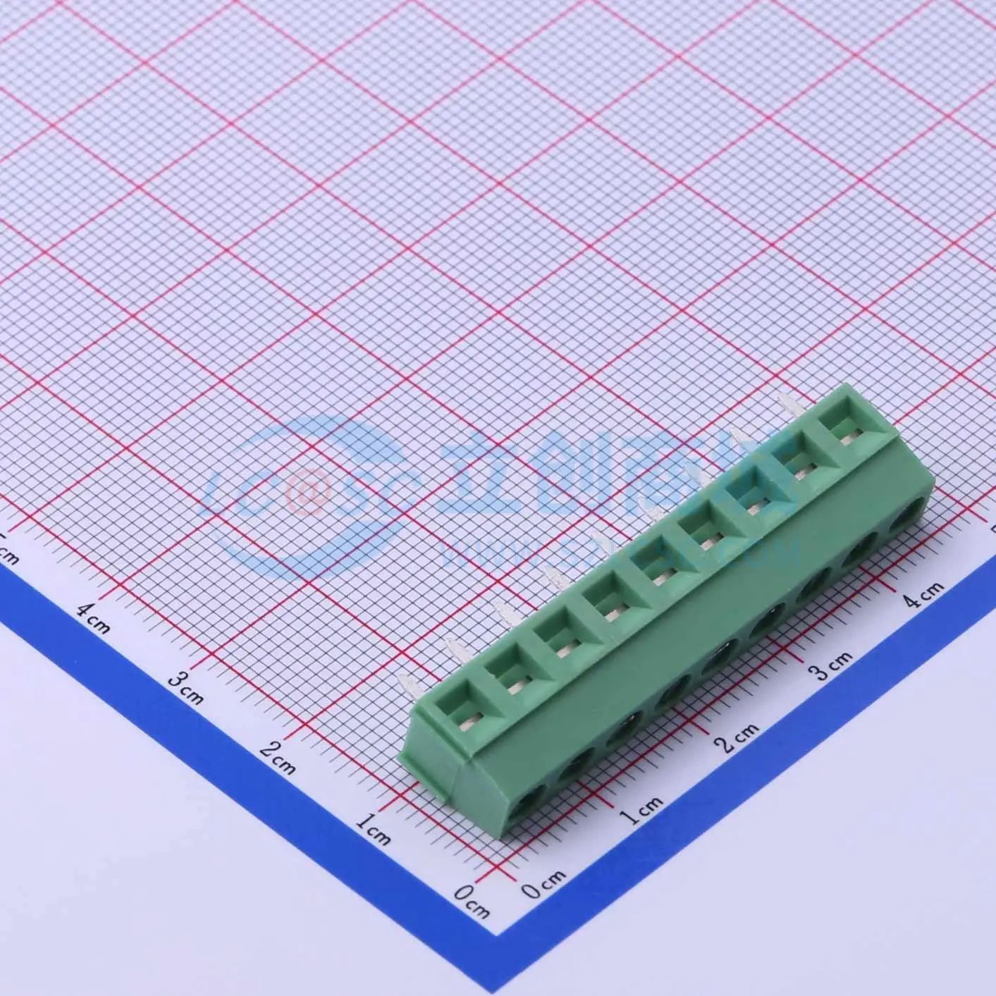 DB127V-5.0-9P-GN-S螺钉式接线端子5mm 1x9P直插绿色