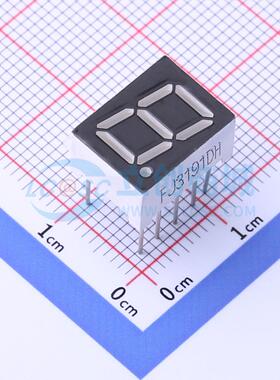 1位0.39英寸共阳红光 数码管LED数码管FJ3191DH可开票