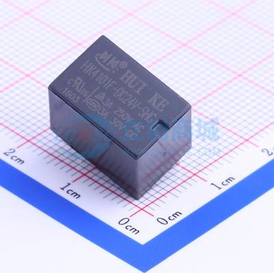 全新正品HK4101F-DC24V-SHG 插件,10.5x15.5mm 功率继电器配套 质