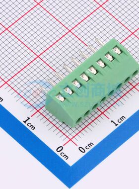 C254128V-8P0G36螺钉式接线端子2.54mm 1x8P