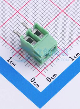 1984617螺钉式接线端子3.5mm 1x2P直插绿色