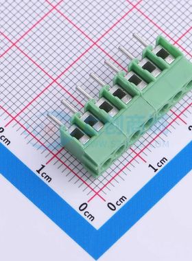 1984662螺钉式接线端子3.5mm 1x7P直插绿色