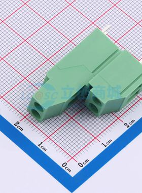 1721728螺钉式接线端子5.08mm 直插绿色
