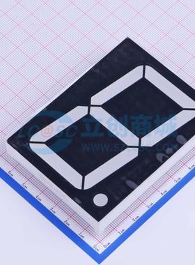 1位3英寸红色数码管 共阳极LED数码管SM453001L-2/30可开票