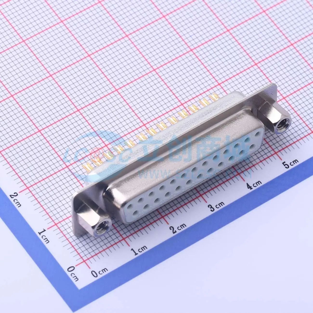 X0125FC2W2 焊线式插件 D-Sub/VGA连接器 25P 母座可开票