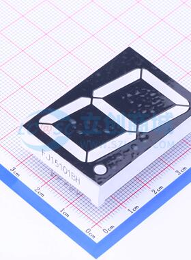 1位1.5英寸红色数码管 共阳极LED数码管FJ15101BH可开票
