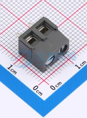 141-A-111/02螺钉式接线端子5.08mm 1x2P弯插灰色