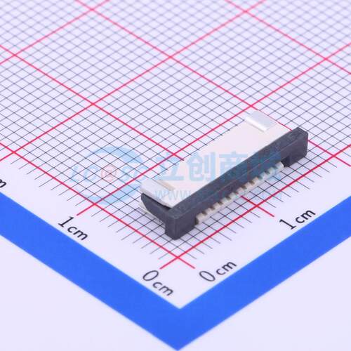 全新AFA07-S10FCC-00 SMD,P=1mm,卧贴 FFC/FPC连接器可开票