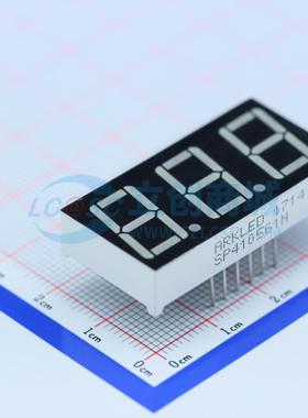 3位0.56英寸红色数码管 共阳极LED数码管SP410561N可开票