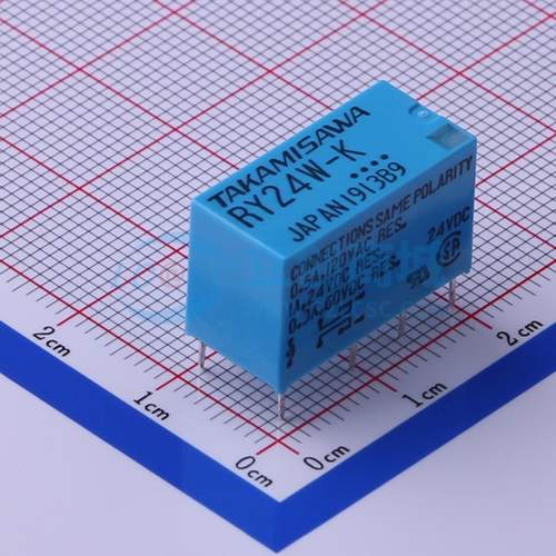 全新原装RY24W-K DIP,9.8x20.2mm 信号继电器质量保证可开票