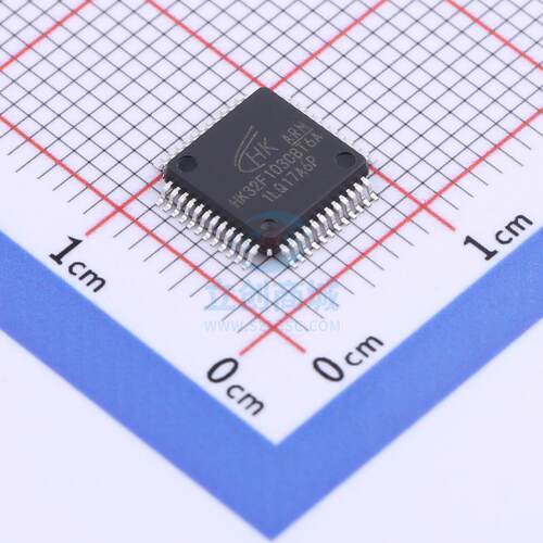 全新HK32F103CBT6A 单片机(MCU/MPU/SOC) ARM Cortex-M3 96MHz 闪