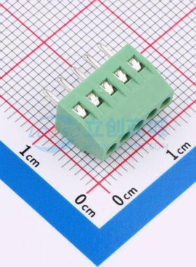 C254128V-5P0G36螺钉式接线端子2.54mm 1x5P