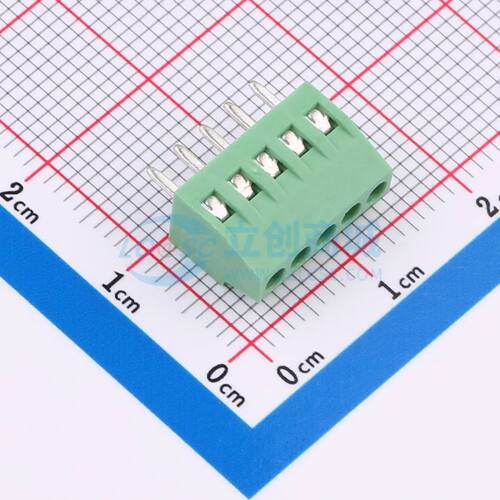 C254128V-5P0G36螺钉式接线端子2.54mm 1x5P