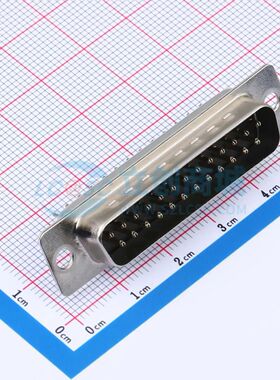 DS1034-25MBNSiSS 直插插件 D-Sub/VGA连接器 25P 公座可开票