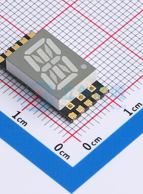 贴片LED数码管GS4011AW-G 19x9.3mm可开票