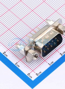 D-DMS009PM-F000 直插插件 D-Sub/VGA连接器 9P 公座可开票
