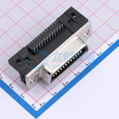 5553811-1 面板安装- D-Sub/VGA连接器 24P 母座2排可开票