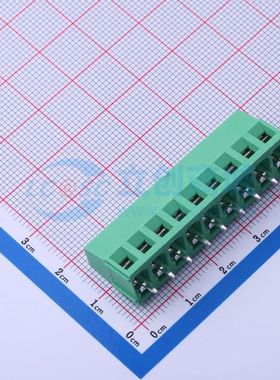 MX128-5.0-09P-GN01-Cu-Y-A螺钉式接线端子5mm 1x9P直插绿色