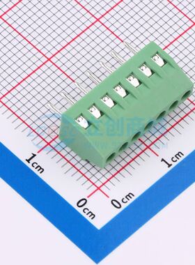 C254128V-7P0G36螺钉式接线端子2.54mm 1x7P