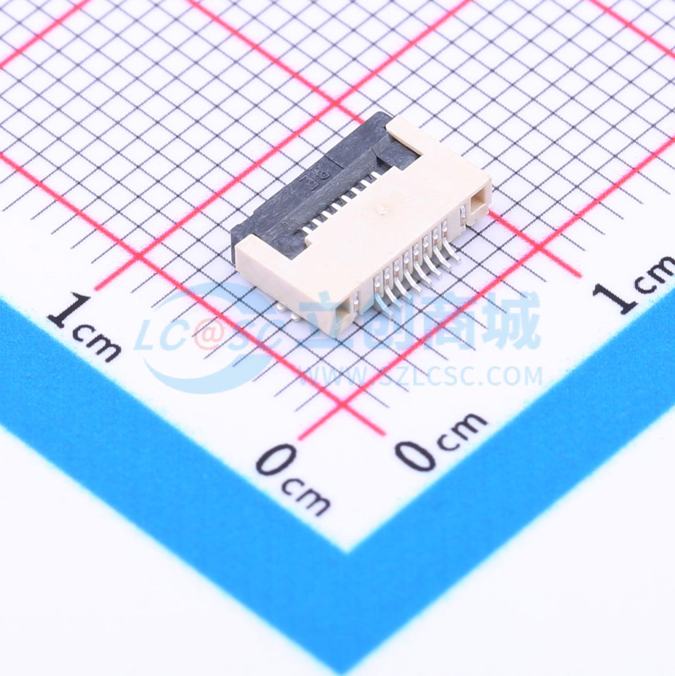 全新XW05202-080R-00 SMD,P=0.5mm,卧贴 FFC/FPC连接器可开票