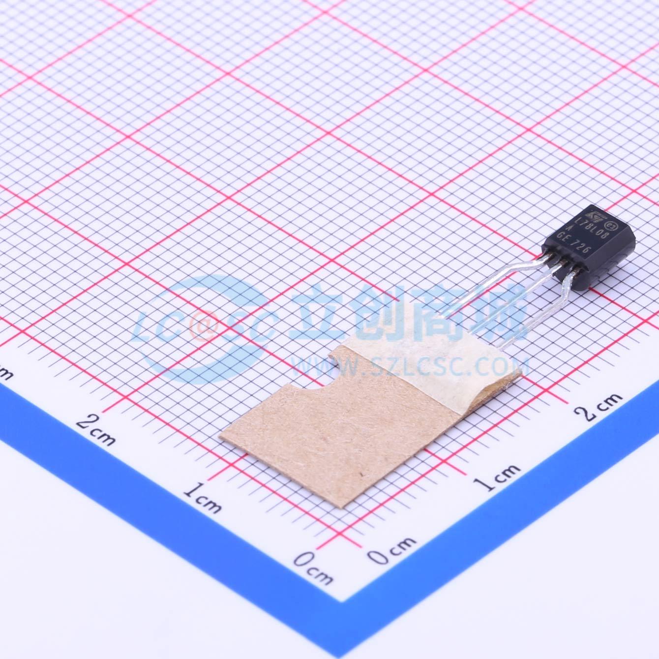 全新正品L78L08ABZ-TR TO-92-2.54mm 线性稳压器(LDO) 质量保证