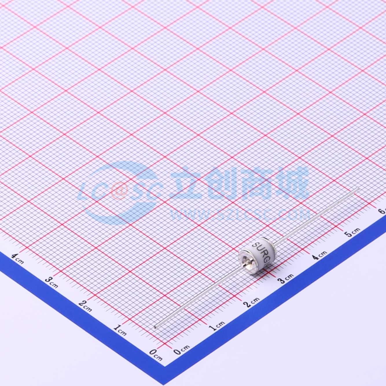 全新SX51-202X 2000V 3kA 2端 插件GDT 插件,5.5x6mm 气体放电管