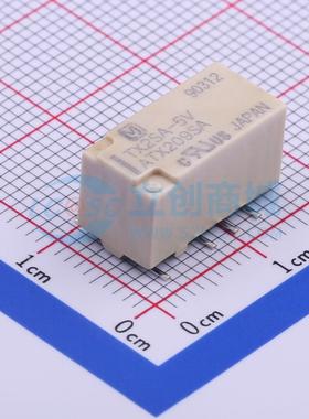 全新原装TX2SA DC5 SMD,7.4x15mm 信号继电器质量保证可开票