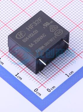 全新正品HF32F/024-HSLQ3 插件,10.2x18.4mm 功率继电器质量保证