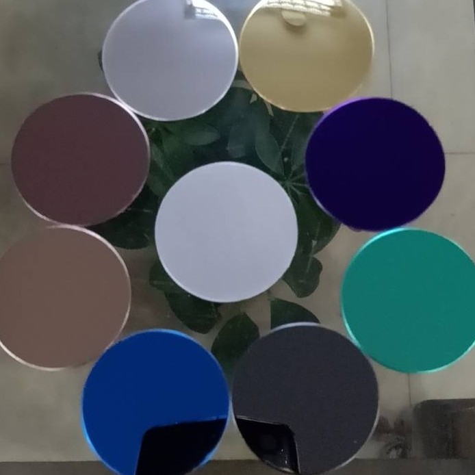 不锈钢圆型空白托定制胸牌4公分二维码佩戴一体别针珠宝店微章