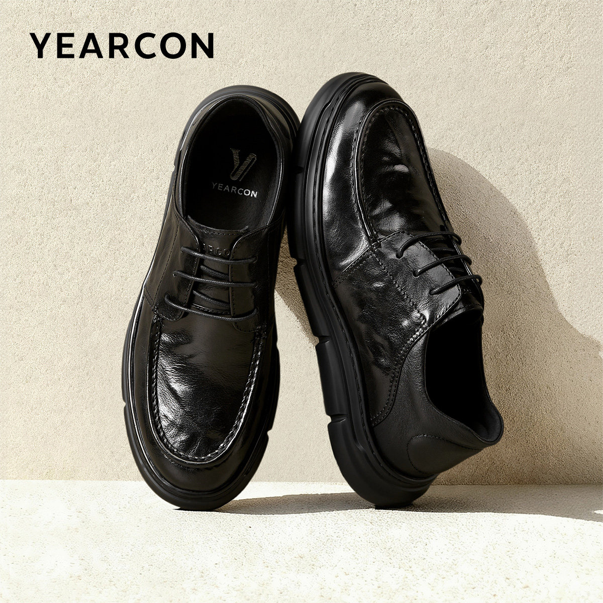 意尔康皮鞋男2026春季新款时尚轻便真皮商务休闲鞋舒适软底爸爸鞋,流行男鞋,休闲皮鞋,淘宝优惠券,粉丝福利购,淘宝优惠卷