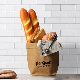 仿真面包假食物样板间法棍吐司厨房摄影道具软装 饰品烘焙橱窗摆设