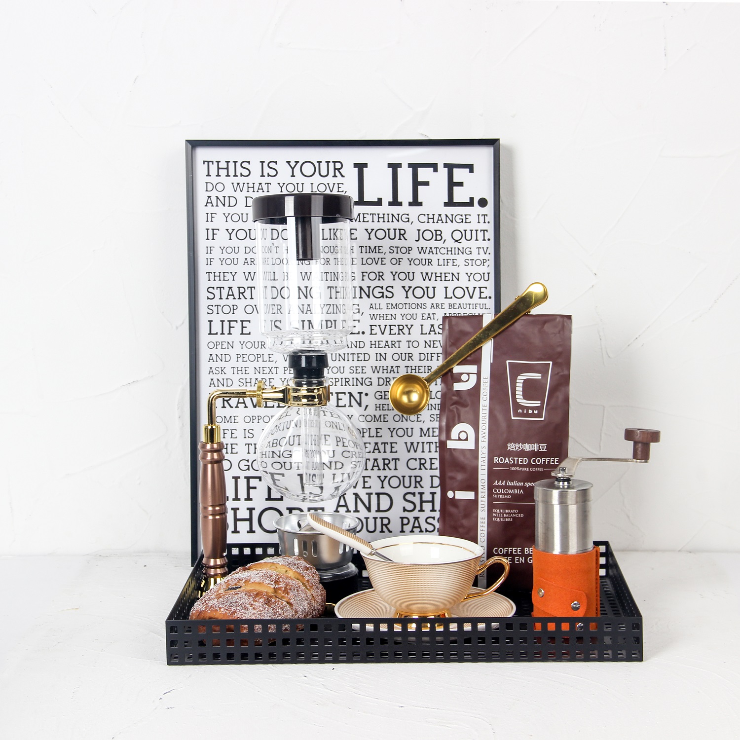 美式咖啡主题软装摆件