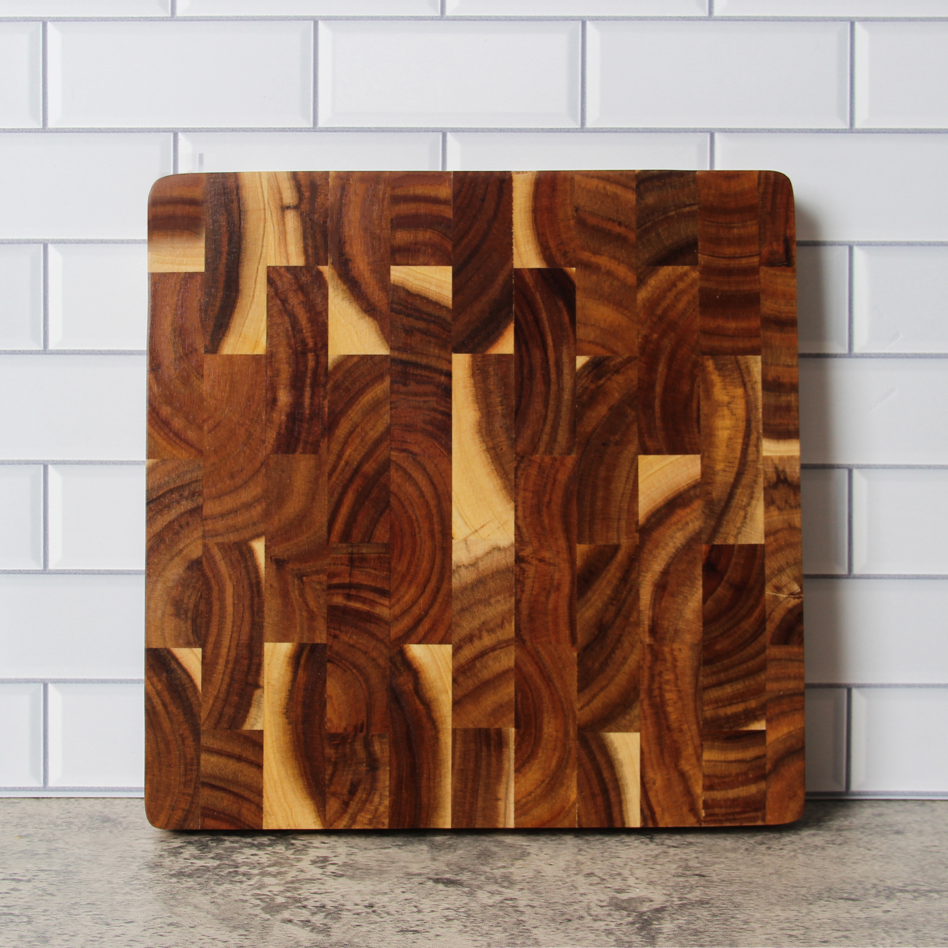 拼接设计样板间厨房砧板托盘道具