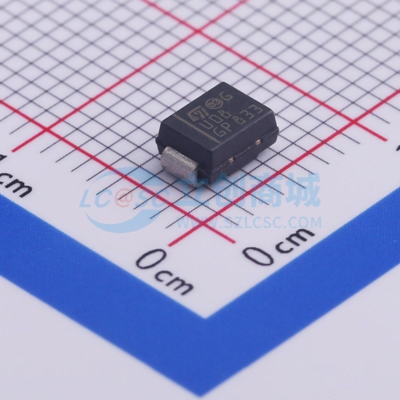 快恢复/高效率二极管 STTH208U SMB ST(意法半导体) 电子元件配单