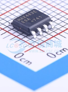 RS-485/RS-422芯片 MAX483EESA+T SOP-8 MAXIM(美信) 原装正品