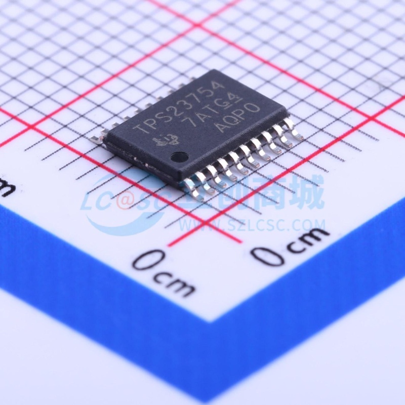 以太网供电(PoE)控制器 TPS23754PWPR HTSSOP-20 TI/德州 元器件
