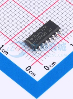 计数器/分频器 CD74HC4040M SOIC-16 TI/德州 电子元器件原装正品