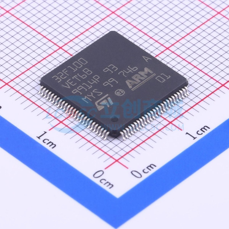 单片机(MCU/MPU/SOC) STM32F100VET6B LQFP-100 意法半导体芯片