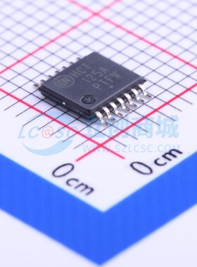 缓冲器/驱动器/收发器 MC74HCT125ADTR2G TSSOP-14 onsemi(安森美