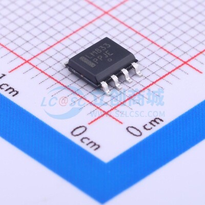 运算放大器 LM833DR2G SOP-8 onsemi(安森美) 电子元件原装正品