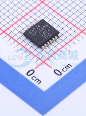 触发器 74AHC74PW-Q100J TSSOP-14 Nexperia(安世) 电子元器件