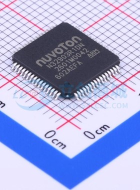 单片机(MCU/MPU/SOC) N32903R1DN TQFP-64 NUVOTON(新唐)