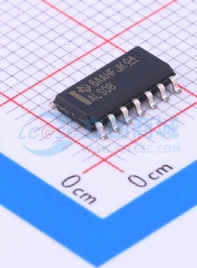 逻辑门 SN74ALS08DR SOP-14 TI/德州 电子元器件配套 原装正品
