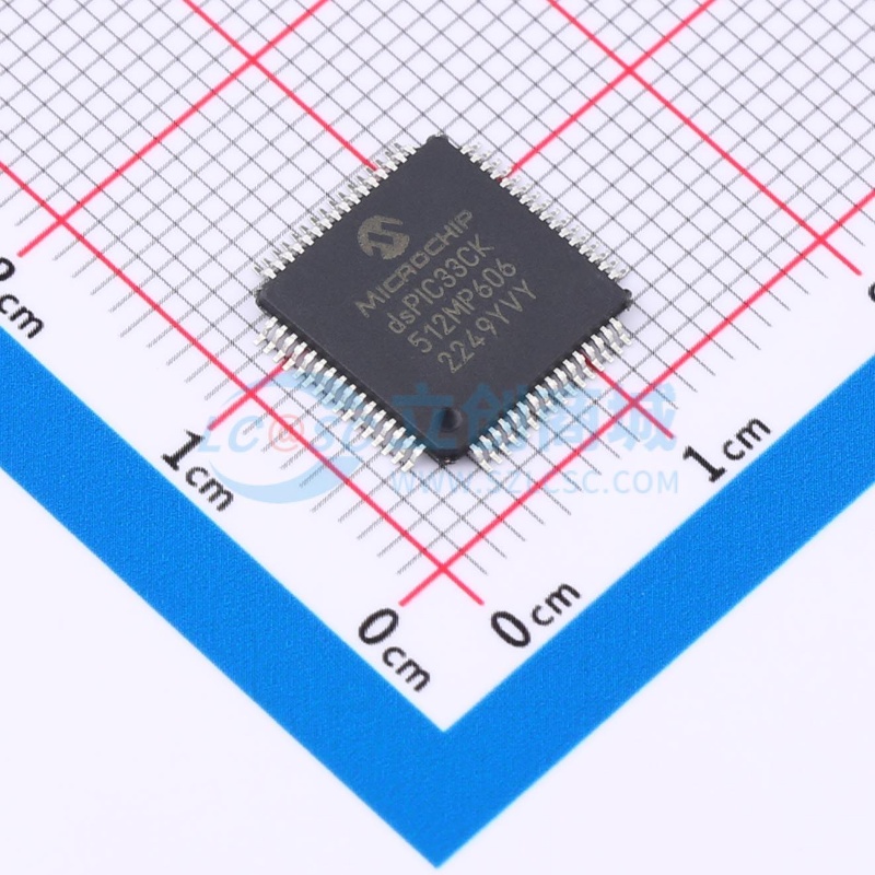 数字信号处理器(DSP/DSC) DSPIC33CK512MP606-I/PT TQFP-64 MICRO