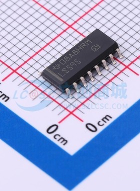 移位寄存器 SN74LS595DR SOP-16 TI/德州 电子元器件 原装正品