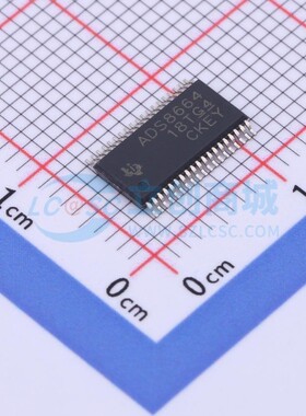 模数转换芯片 ADS8664IDBT TSSOP-38 TI/德州 电子元器件配单